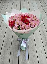 Букет цветов из:  Альстромерии #REPLACE_PRED# Новосемейкино