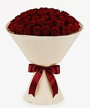 Букет 101 Бордовая роза Блэк Бакарра #REPLACE_PRED# Новосемейкино