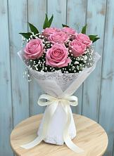 Букет цветов из:  Розы в Новосемейкино