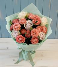 Букет цветов из:  Розы в Новосемейкино