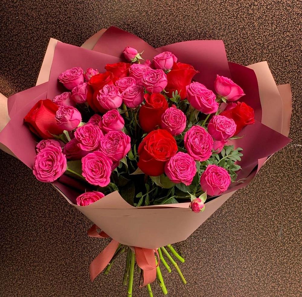 Букет В объятьях нежности в Новосемейкино