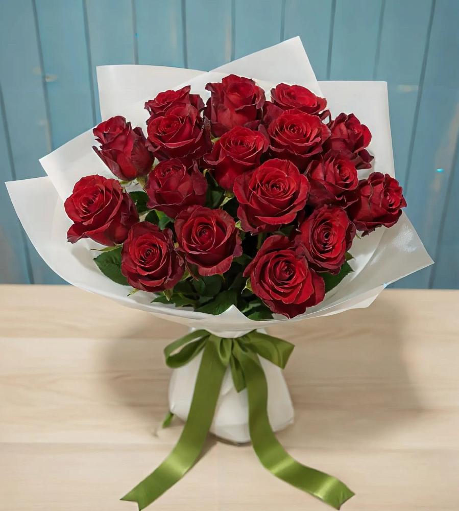 Букет Красные розы в Новосемейкино