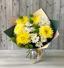 Букет цветов из:  Хризантемы в Новосемейкино