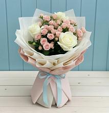 Букет цветов из:  Розы #REPLACE_PRED# Новосемейкино