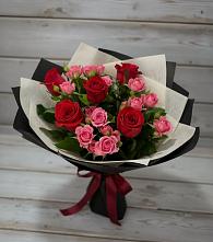 Букет цветов из:  Розы #REPLACE_PRED# Новосемейкино