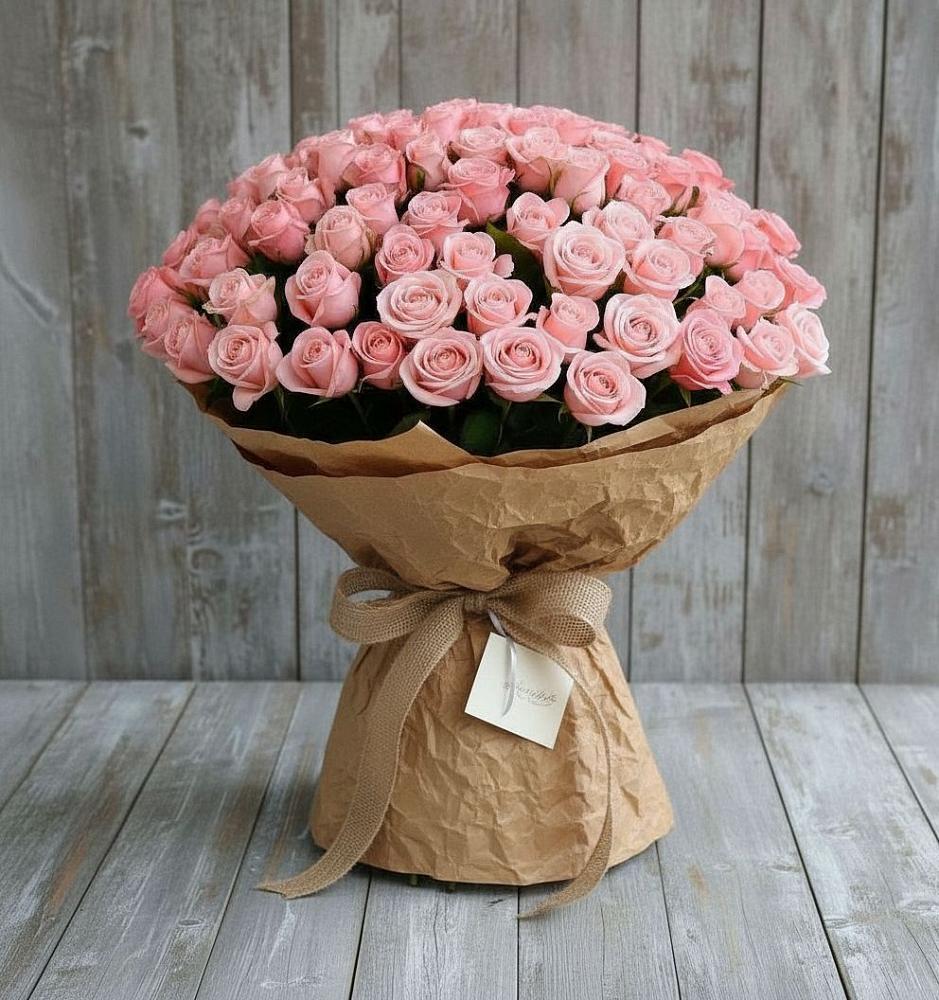 Букет 151 Роза Роуз в Новосемейкино