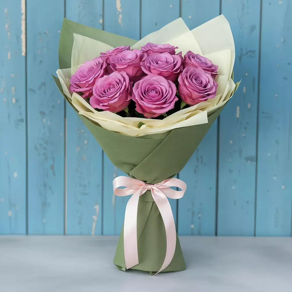 Букет Розы Фёрст Леди в Новосемейкино