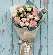 Букет цветов из:  Розы в Новосемейкино