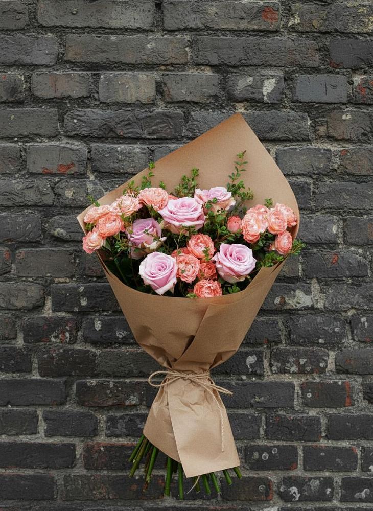 Букет цветов из: Розы в Новосемейкино