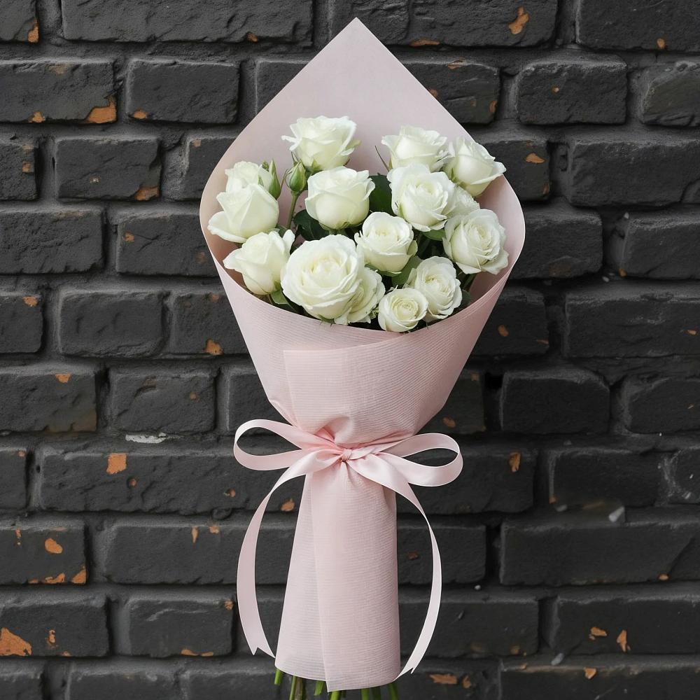 Букет цветов из: Розы в Новосемейкино