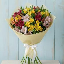 Букет цветов из:  Альстромерии в Новосемейкино