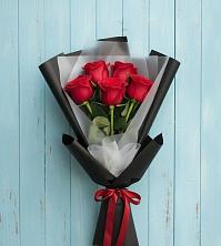 Букет цветов из:  Розы в Новосемейкино