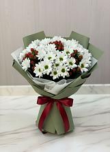 Букет цветов из:  Хризантемы в Новосемейкино