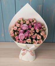 Букет цветов из:  Розы #REPLACE_PRED# Новосемейкино